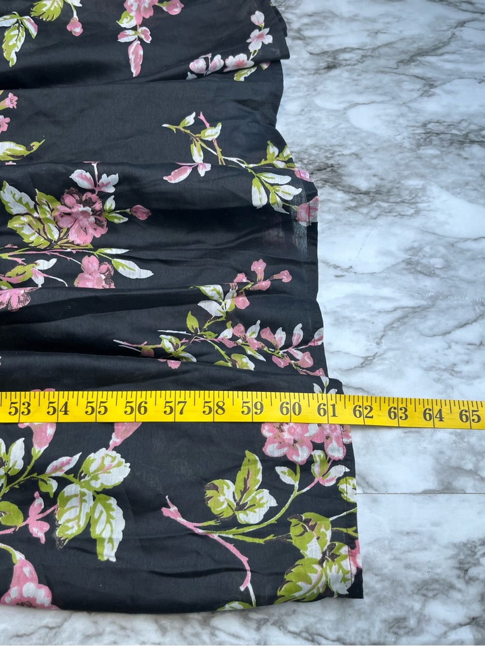 ASOS DESIGN Color Block Maxi Dress Floral Prairie Cottage Core Romantic Sz 4 - Picture 10 of 11